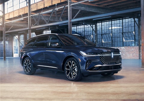 A 2024 Lincoln Nautilus® SUV is parked in an industrial space. | Mark McLarty Lincoln in North Little Rock AR