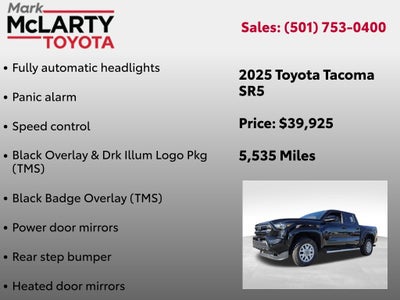 2025 Toyota TACOMA SR5 SR5