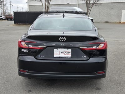 2025 Toyota CAMRY LE