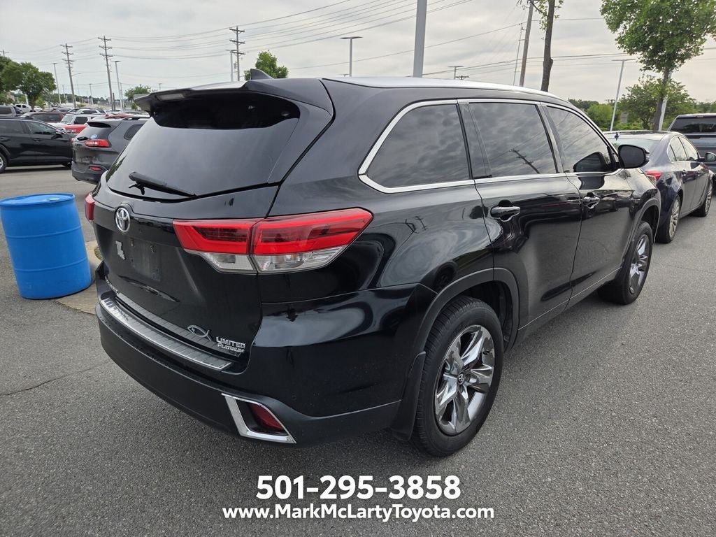 2017 Toyota Highlander Limited Platinum