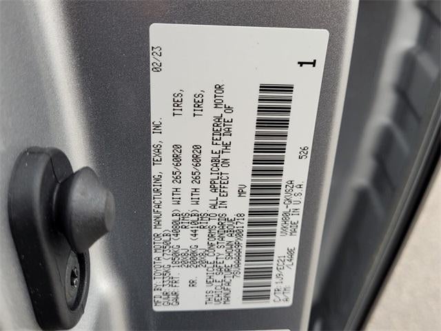 2023 Toyota Sequoia SR5
