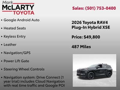 2026 Toyota RAV4 XSE XSE