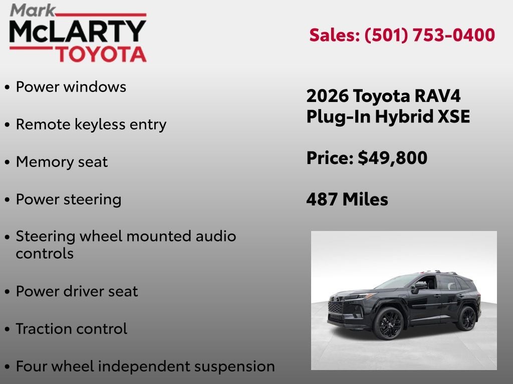 2026 Toyota RAV4 XSE XSE