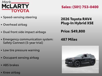 2026 Toyota RAV4 XSE XSE