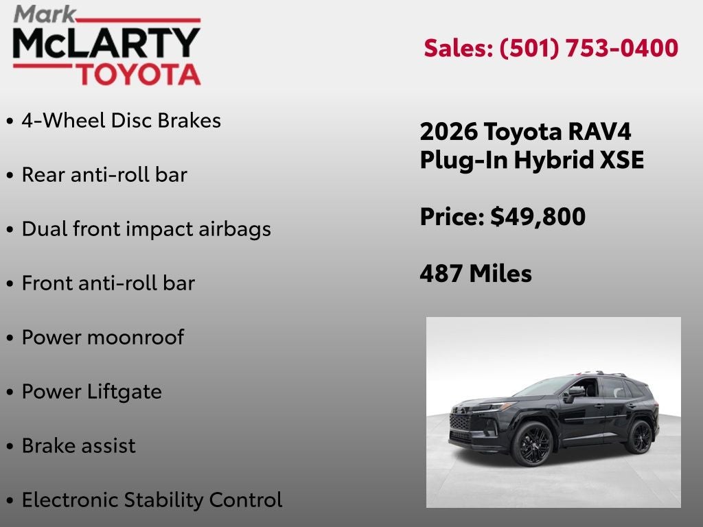 2026 Toyota RAV4 XSE XSE