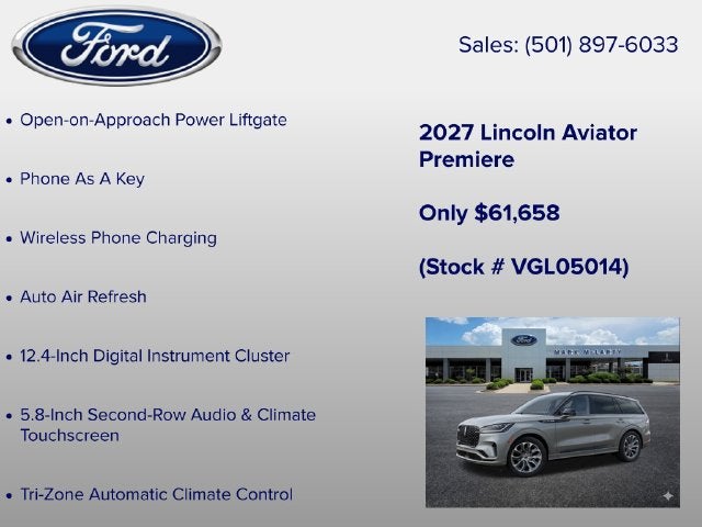 2027 Lincoln Aviator Premiere Premium