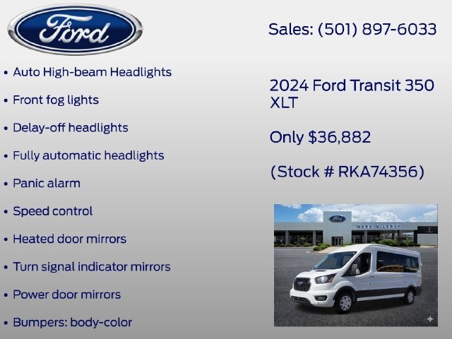 2024 Ford Transit-350 XLT