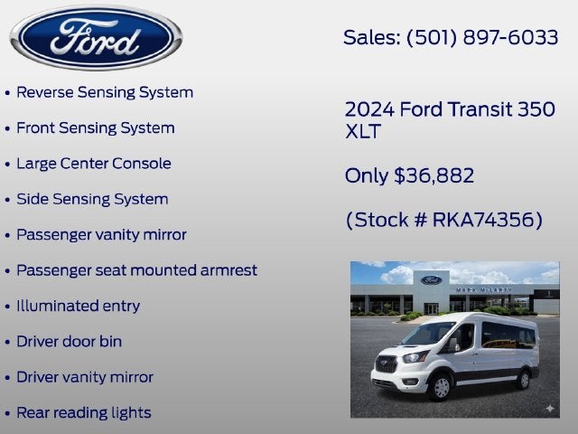 2024 Ford Transit-350 XLT