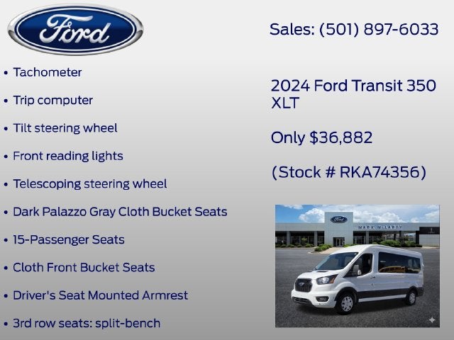 2024 Ford Transit-350 XLT