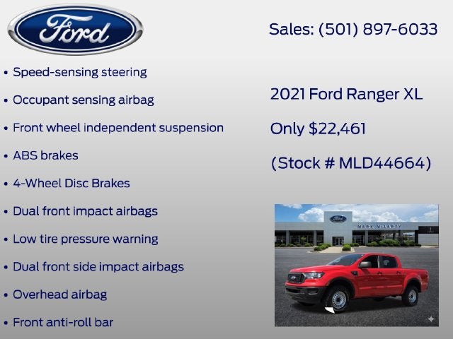 2021 Ford Ranger XL