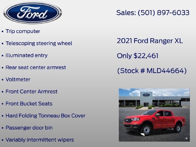 2021 Ford Ranger XL