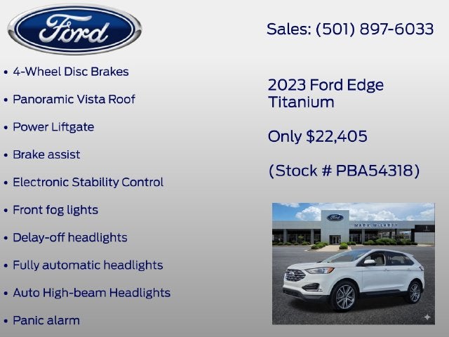 2023 Ford Edge Titanium