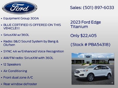 2023 Ford Edge Titanium