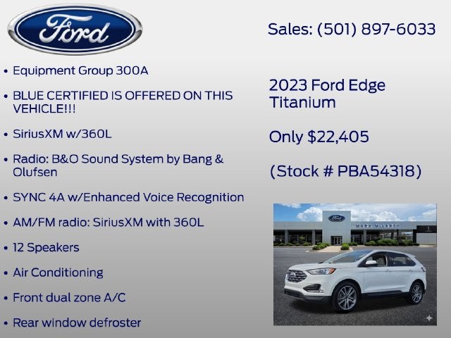 2023 Ford Edge Titanium