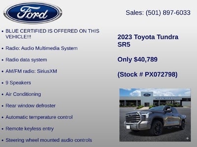 2023 Toyota Tundra SR5