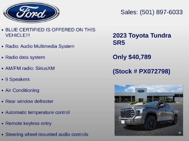 2023 Toyota Tundra SR5