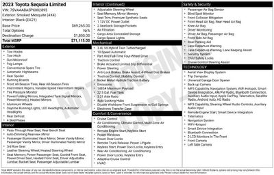 2023 Toyota Sequoia Limited