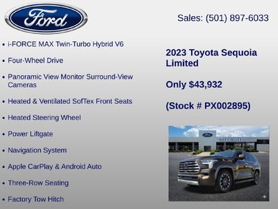 2023 Toyota Sequoia Limited