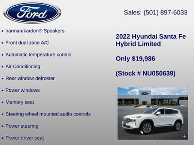 2022 Hyundai Santa Fe Hybrid Limited