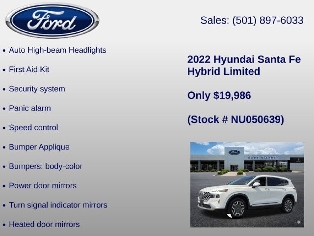 2022 Hyundai Santa Fe Hybrid Limited
