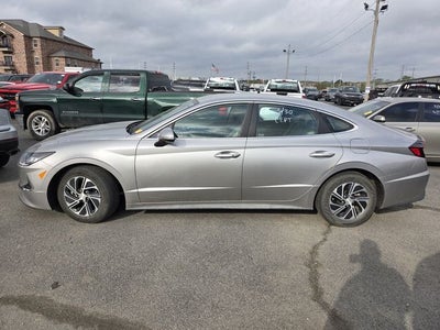 2021 Hyundai Sonata Hybrid Blue