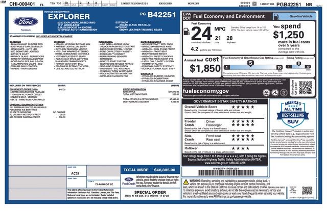 2023 Ford Explorer Limited