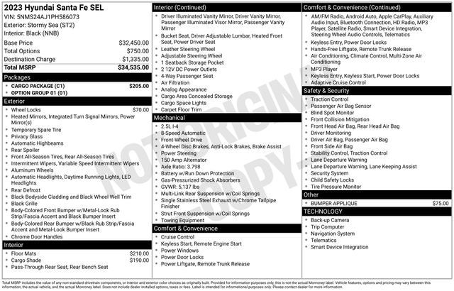 2023 Hyundai Santa Fe SEL