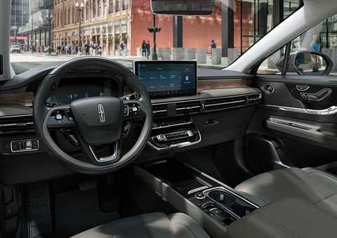 The interior dashboard of 2024 Lincoln Corsair® SUV is shown here. | Mark McLarty Lincoln in North Little Rock AR