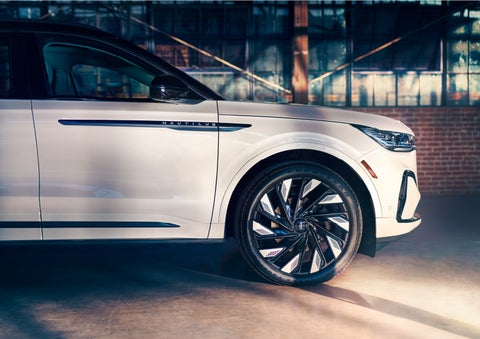 The wheels of the available Jet Appearance Package are highlighted. | Mark McLarty Lincoln in North Little Rock AR