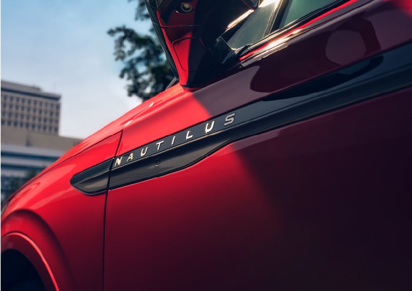 A side badge on the passenger door reads Nautilus. | Mark McLarty Lincoln in North Little Rock AR